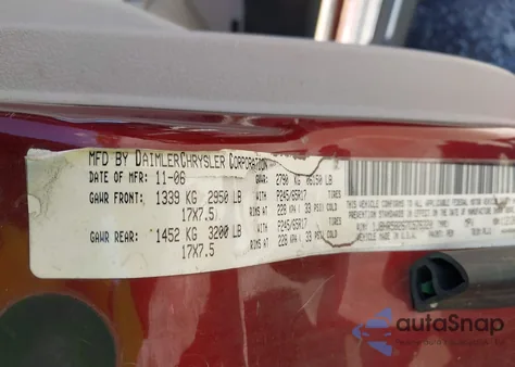 2007 Jeep Grand Cherokee Limited из США, поврежденный, VIN 1J8HR58267C576320